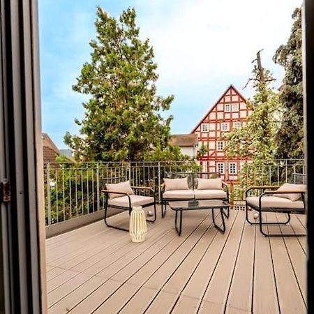 Himmlische Altstadt-Maisonette Marburg Exteriér fotografie