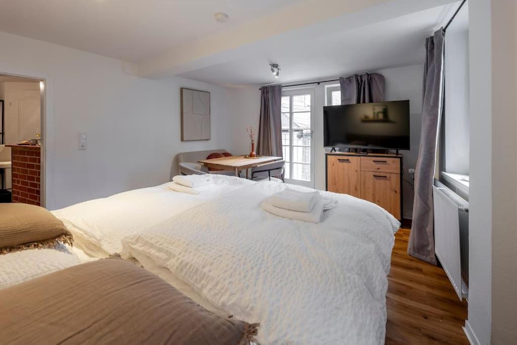 Himmlische Altstadt-Maisonette Marburg Exteriér fotografie