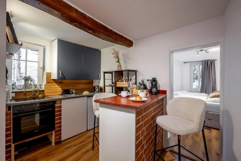 Himmlische Altstadt-Maisonette Marburg Exteriér fotografie
