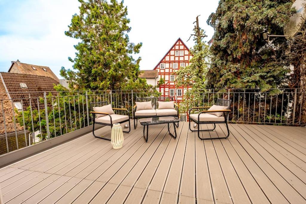 Himmlische Altstadt-Maisonette Marburg Exteriér fotografie